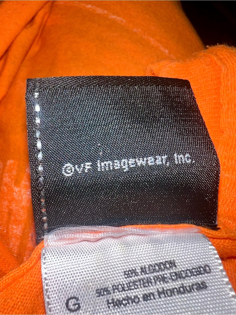Harley-Davidson Men's Orange Long Sleeve Logo Shirt Size Large - Picture 3 of 11